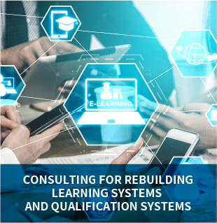 Consulting for rebuilding learning systems and qualification systems