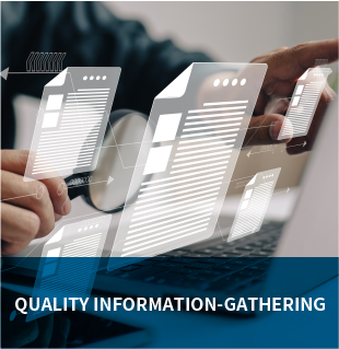 Quality information-gathering